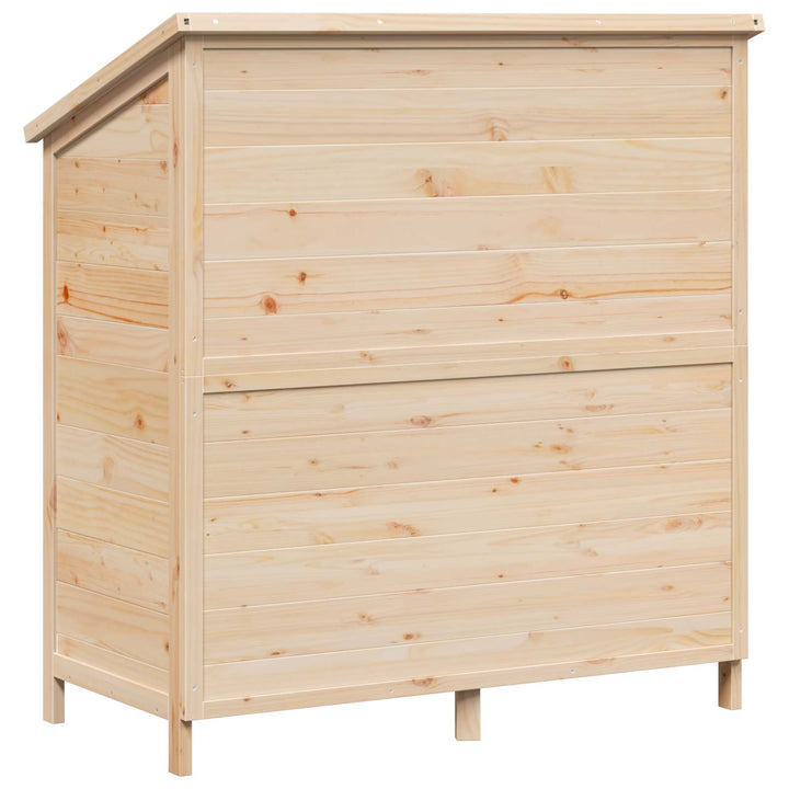 Have Skur Naturfarvet 106 x 56 x 113,5 cm Konstrueret træ