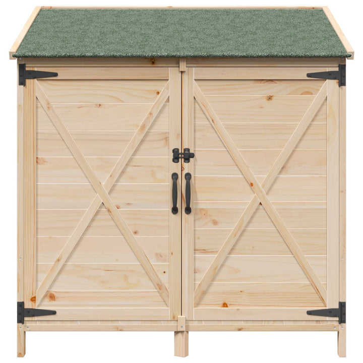 Have Skur Naturfarvet 106 x 56 x 113,5 cm Konstrueret træ