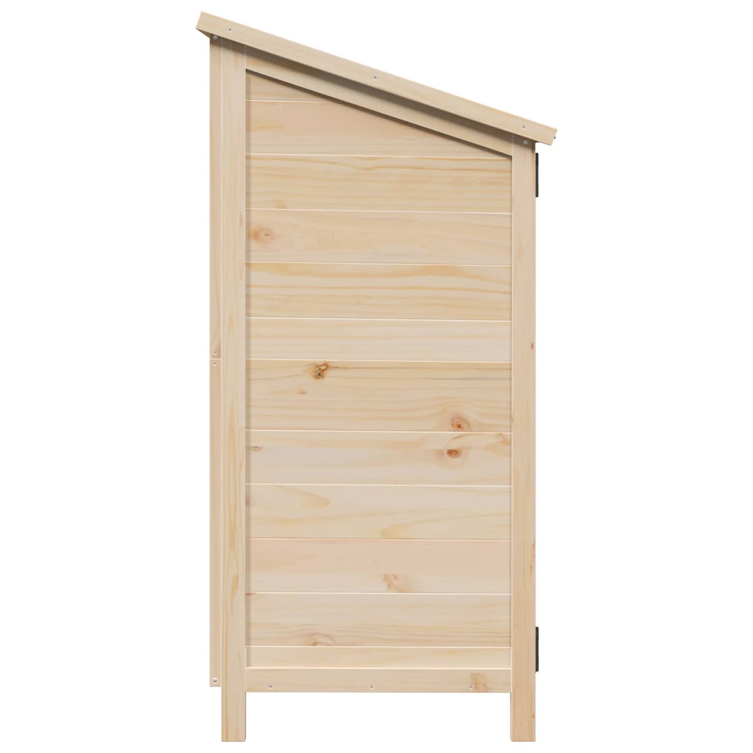 Have Skur Naturfarvet 106 x 56 x 113,5 cm Konstrueret træ