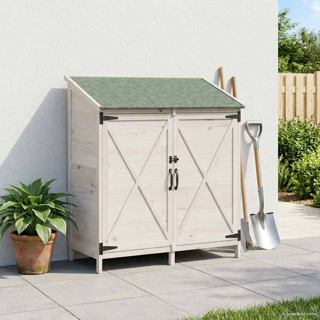 Have Skur Hvid 106 x 56 x 113,5 cm Konstrueret træ