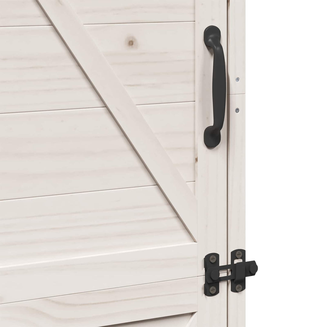 Have Skur Hvid 59,5 x 56 x 176,5 cm Konstrueret træ
