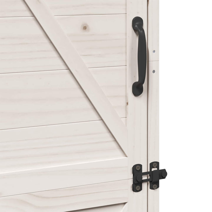 Have Skur Hvid 59,5 x 56 x 176,5 cm Konstrueret træ