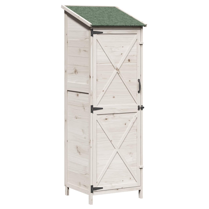 Have Skur Hvid 59,5 x 56 x 176,5 cm Konstrueret træ