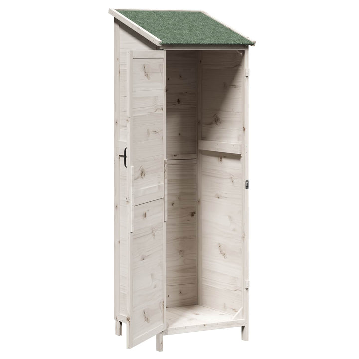 Have Skur Hvid 59,5 x 56 x 176,5 cm Konstrueret træ