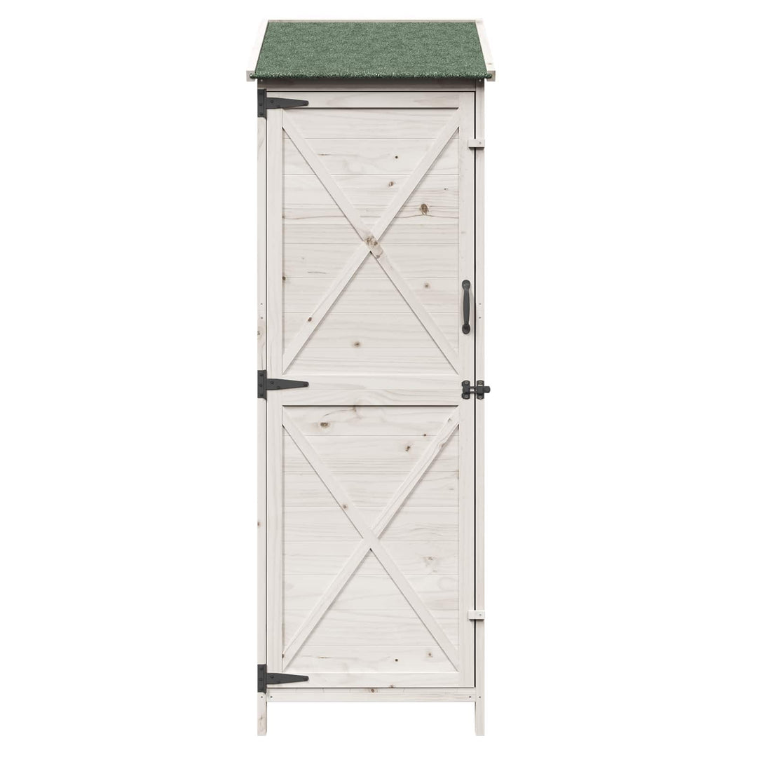Have Skur Hvid 59,5 x 56 x 176,5 cm Konstrueret træ