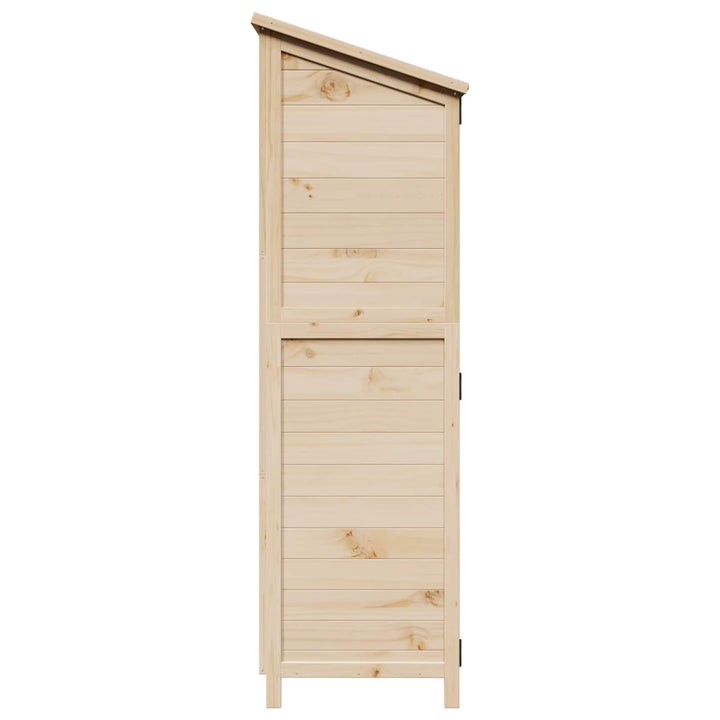 Have Skur Naturfarvet 106 x 56 x 176,5 cm Konstrueret træ