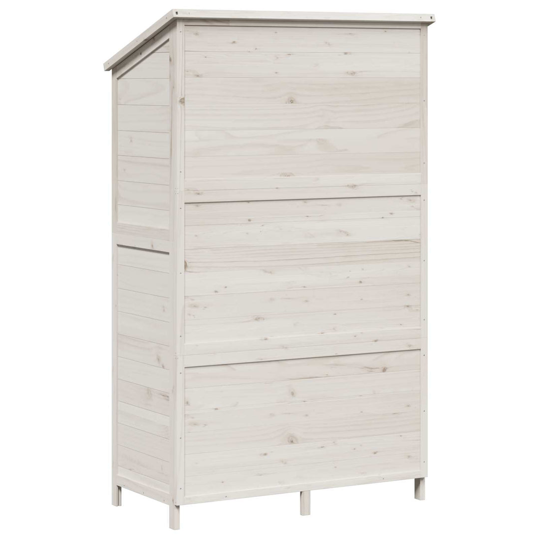 Have Skur Hvid 106 x 56 x 176,5 cm Konstrueret træ