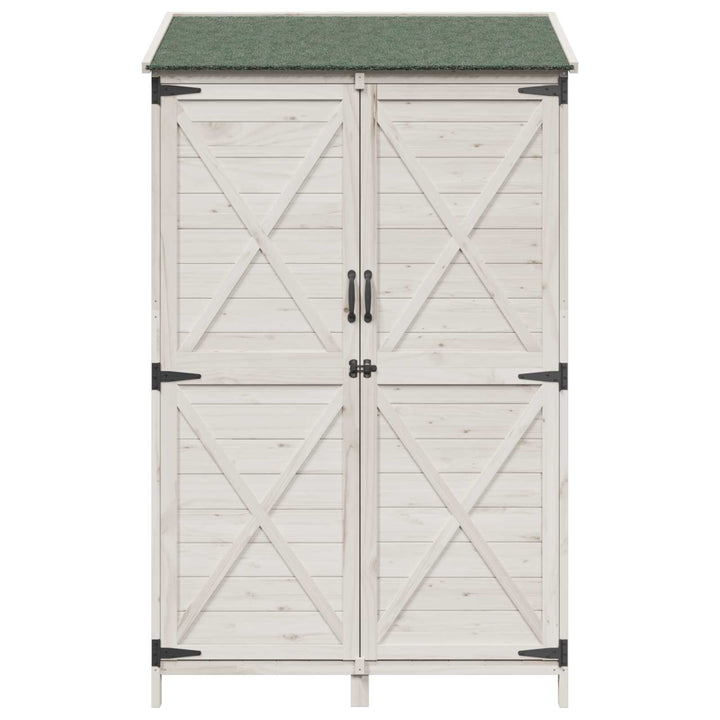 Have Skur Hvid 106 x 56 x 176,5 cm Konstrueret træ