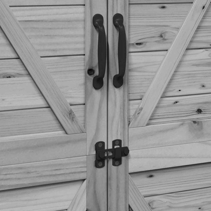 Have Skur Grå 106 x 56 x 176,5 cm Konstrueret træ