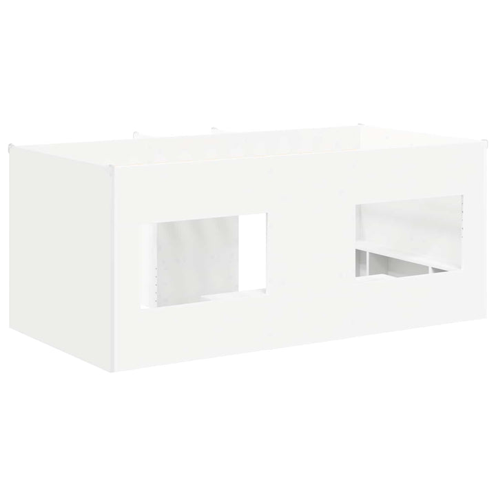Børns høje sengestel 2 pcs Hvid 163 x 101,1 x 68,5 cm
