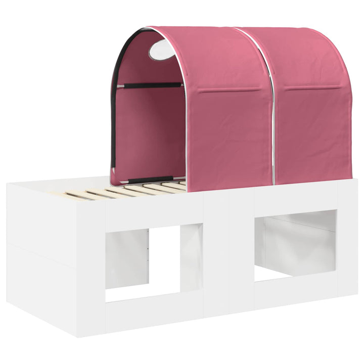 Seng med Tunnel 3 stk. Artisian Eg og Pink Konstrueret træ