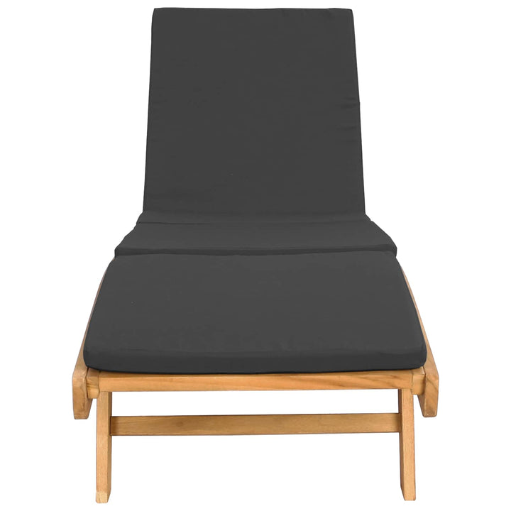 Solstol Brun og mørkegrå Polyester