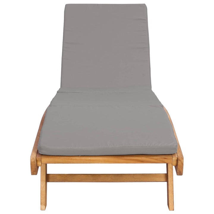 Solstol Brun og lysegrå Polyester