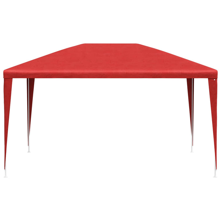 Party Tent 400 x 300 x 255 cm Rød PE og stål