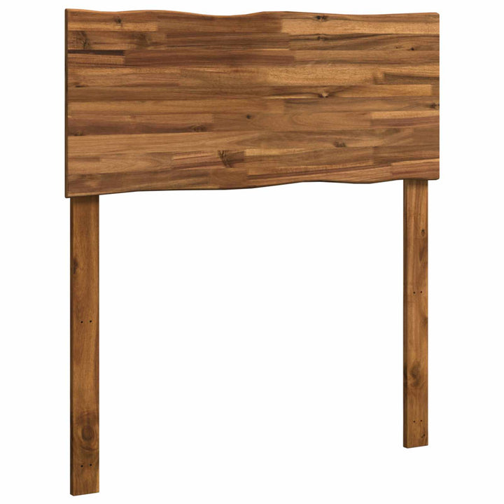 Sengegavl med naturkant ROSTOCK Naturfarvet 100 cm