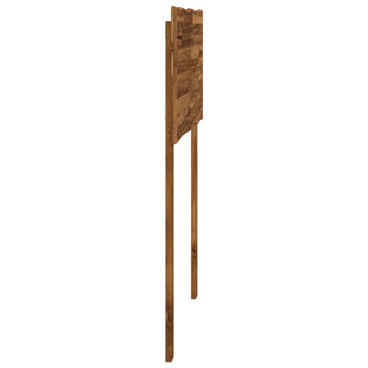 Sengegavl med naturkant ROSTOCK Naturfarvet 80 cm