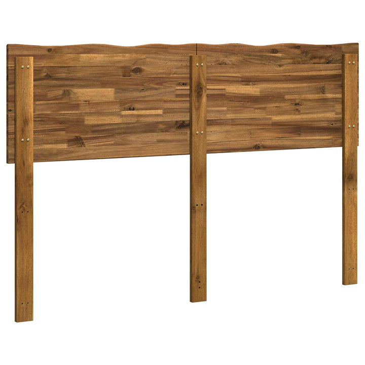 Sengegavl med naturkant ROSTOCK Naturfarvet 150 cm
