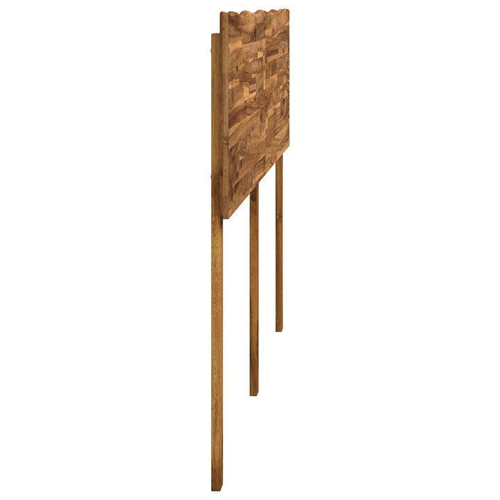 Sengegavl med naturkant ROSTOCK Naturfarvet 140 cm