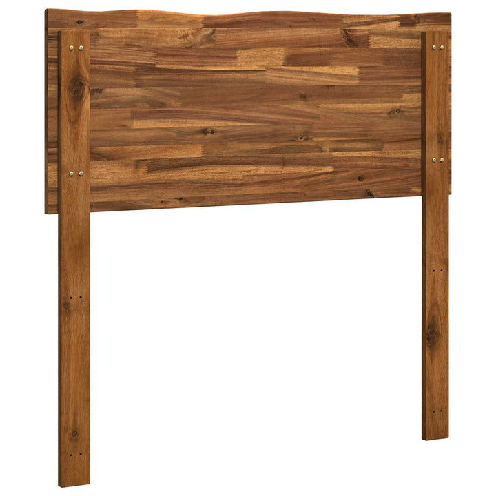 Sengegavl med naturkant ROSTOCK Naturfarvet 75 cm