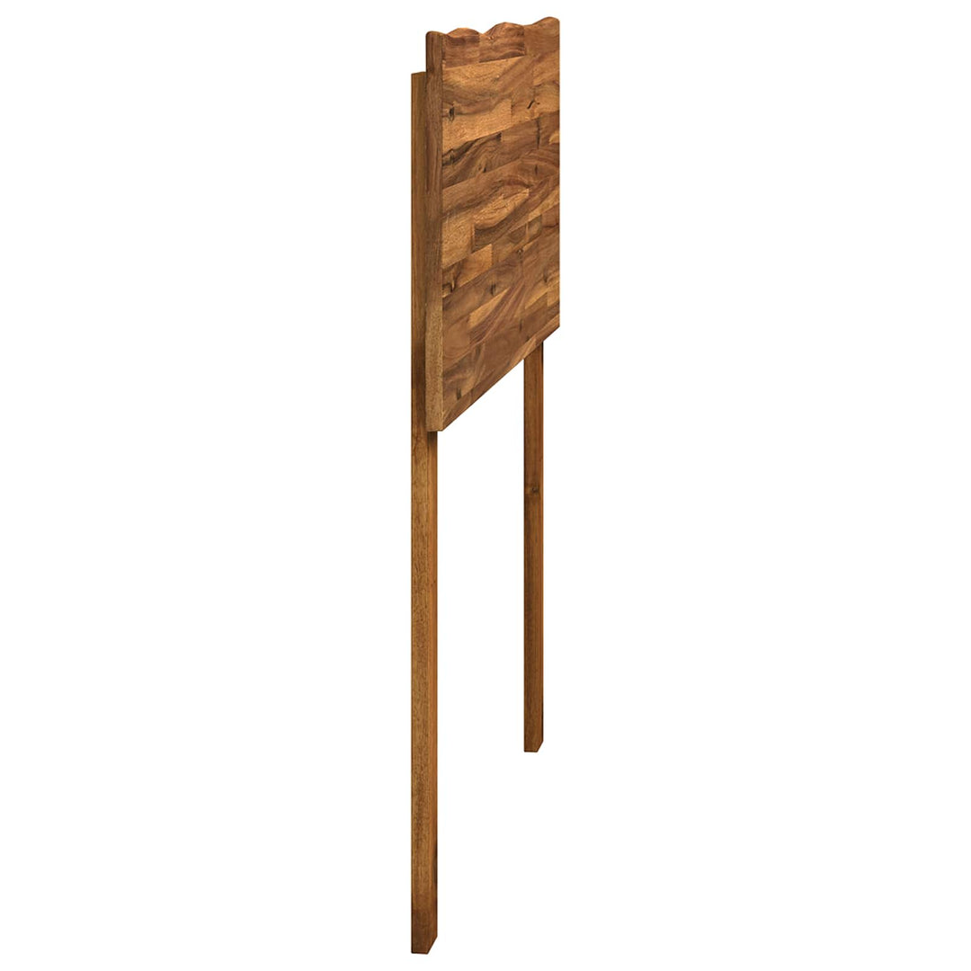 Sengegavl med naturkant ROSTOCK Naturfarvet 75 cm