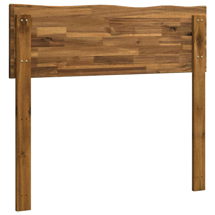 Sengegavl med naturkant ROSTOCK Naturfarvet 90 cm