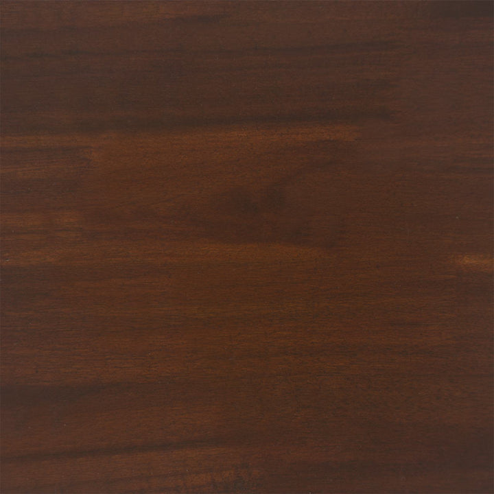 Enkelt Sengebund med Hovedgærde ROSTOCK Mørk Brun 75 x 190 cm
