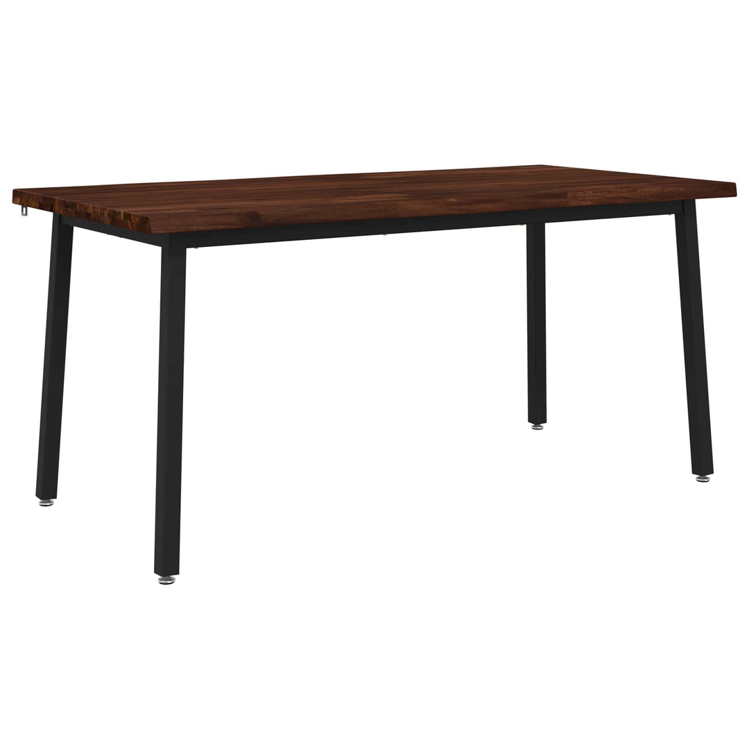 Dining table med live edge 160 x 70 x 75 cm Massivt Akacietræ