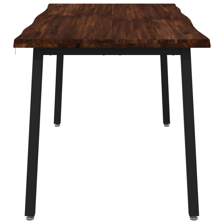 Dining table med live edge 160 x 70 x 75 cm Massivt Akacietræ