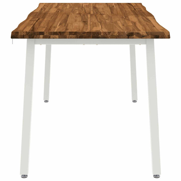 Dining table med live edge 160 x 70 x 75 cm Massivt Akacietræ