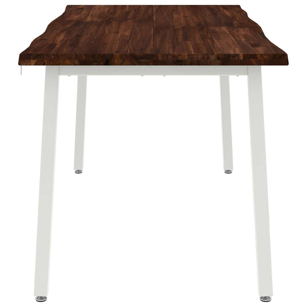 Dining table med live edge 160 x 90 x 75 cm Massivt Akacietræ