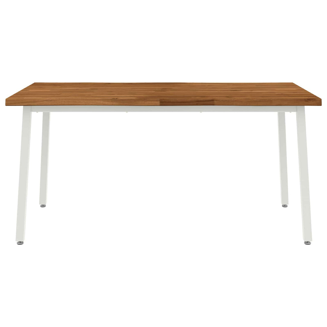 Dining table med live edge 160 x 90 x 75 cm Massivt Akacietræ