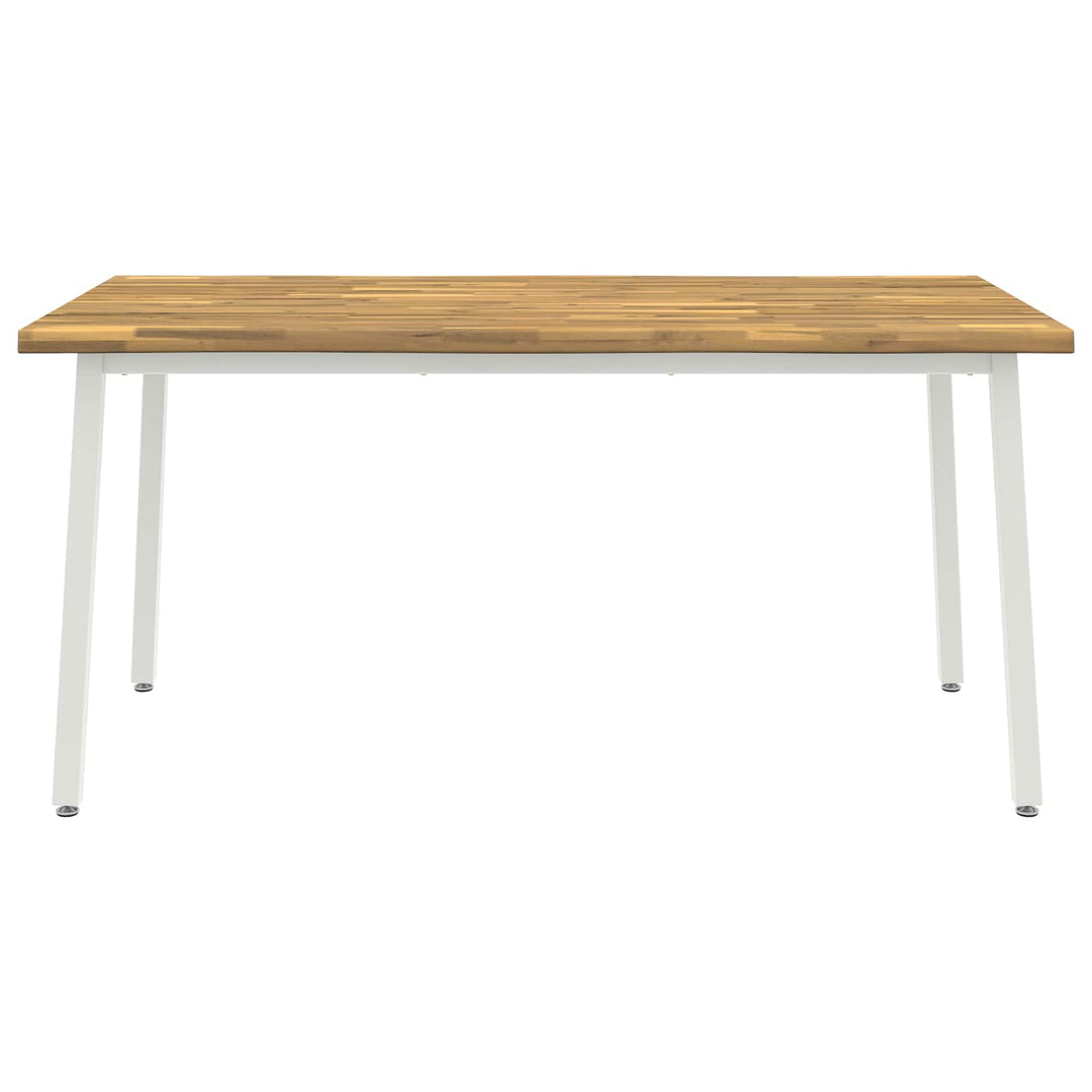 Dining table med live edge 160 x 90 x 75 cm Massivt Akacietræ