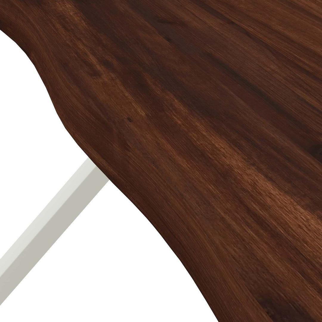Dining table med live edge 140 x 80 x 75 cm Massivt Akacietræ