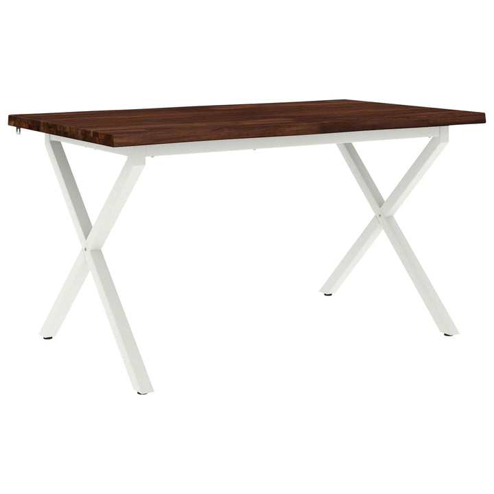 Dining table med live edge 140 x 80 x 75 cm Massivt Akacietræ
