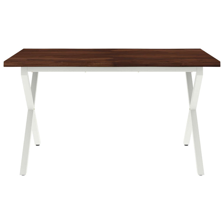 Dining table med live edge 140 x 80 x 75 cm Massivt Akacietræ