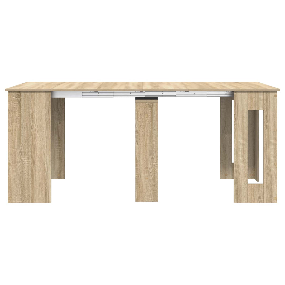 Spisebord 180 x 85 x 75 cm Konstrueret træ Sonoma-eg