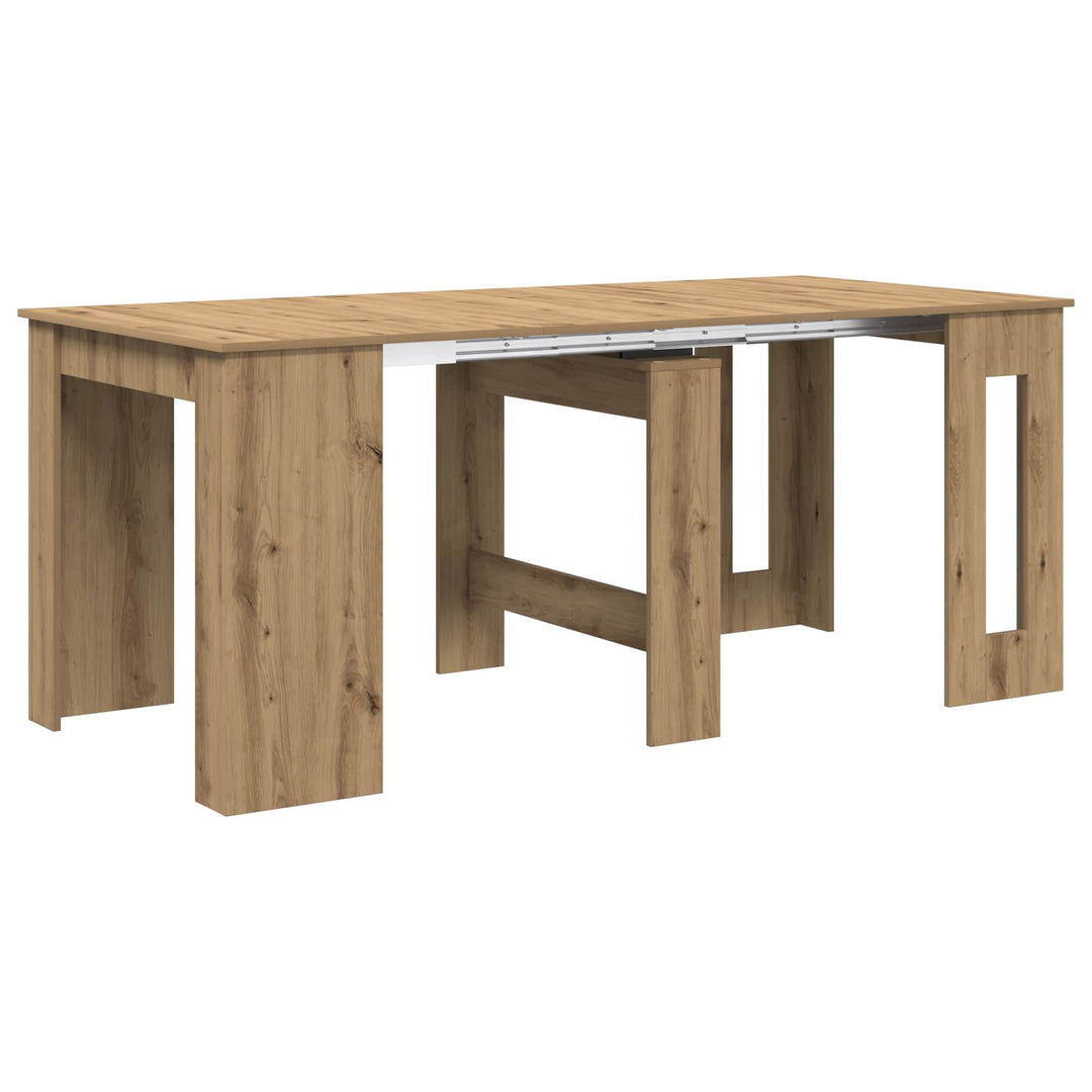 Spisebord 180 x 85 x 75 cm Konstrueret træ Artisan-eg