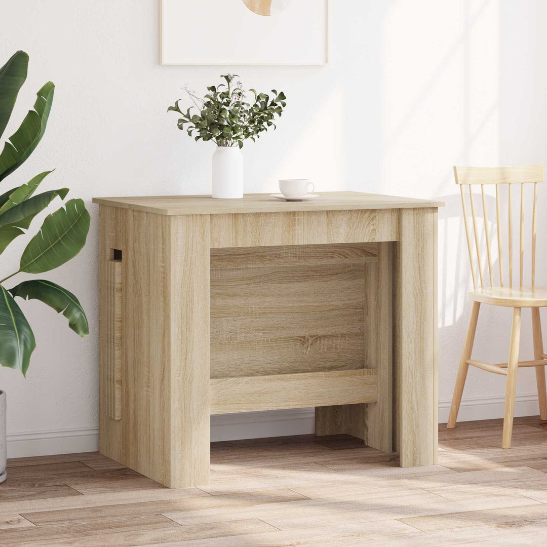 Spisebord 240 x 85 x 75 cm Konstrueret træ Sonoma-eg