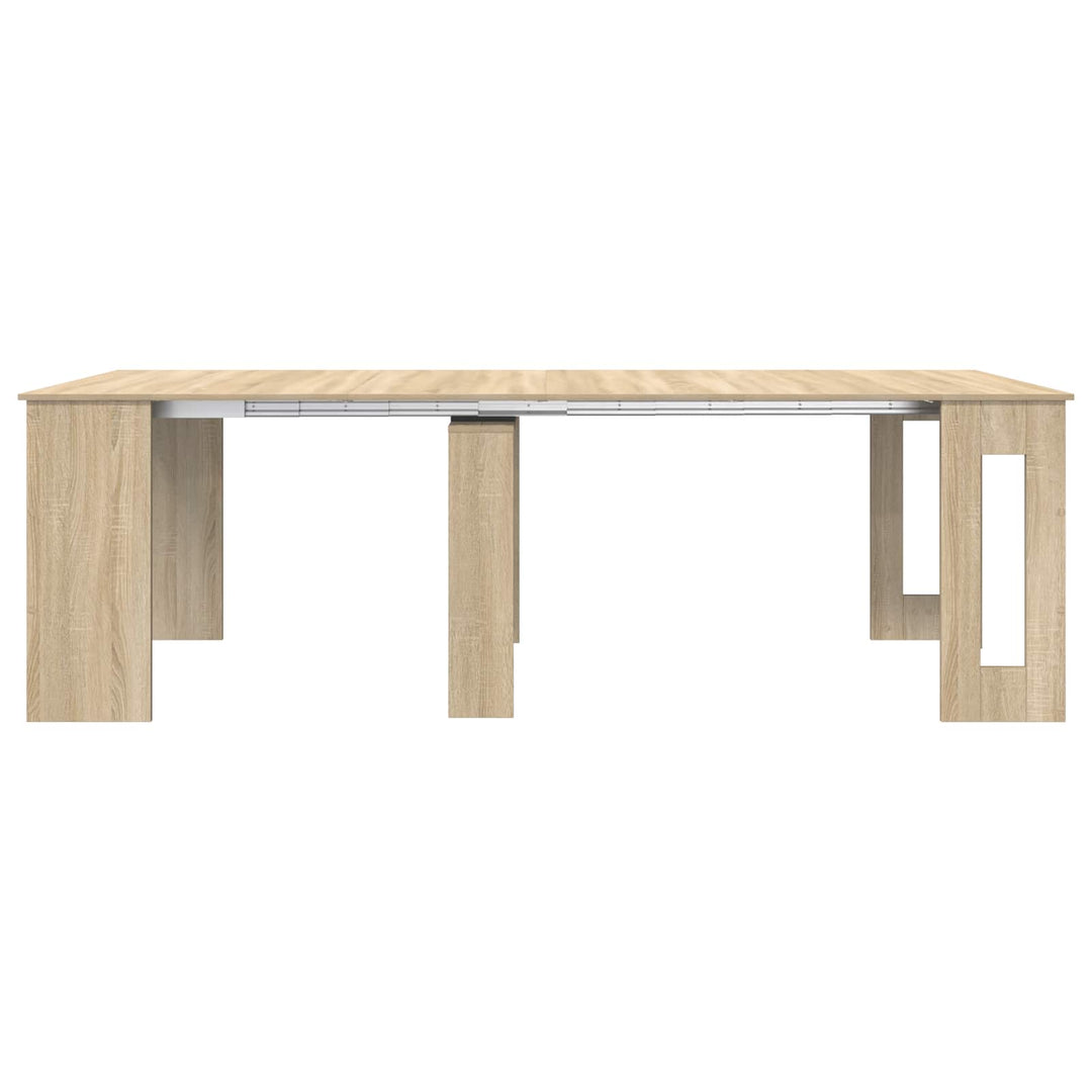 Spisebord 240 x 85 x 75 cm Konstrueret træ Sonoma-eg