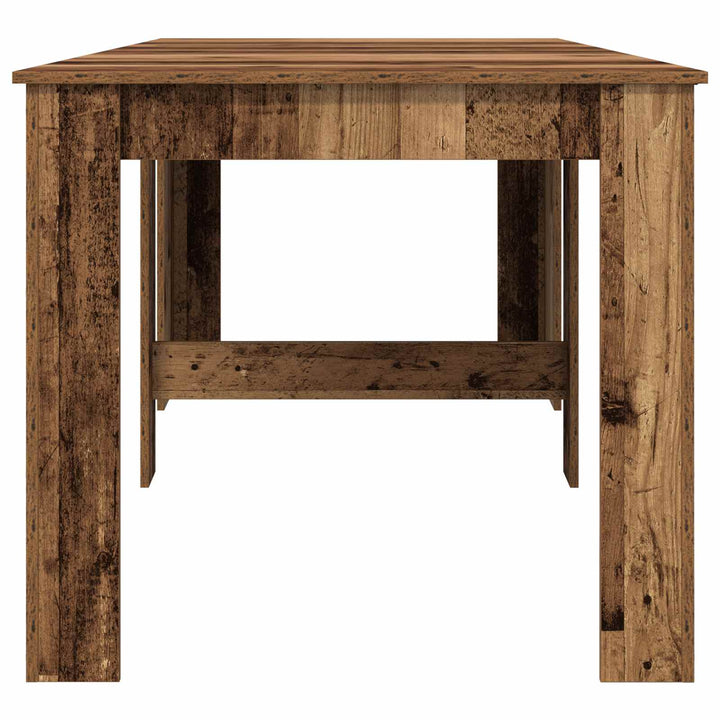 Spisebord 240 x 85 x 75 cm Konstrueret træ Gammelt træ