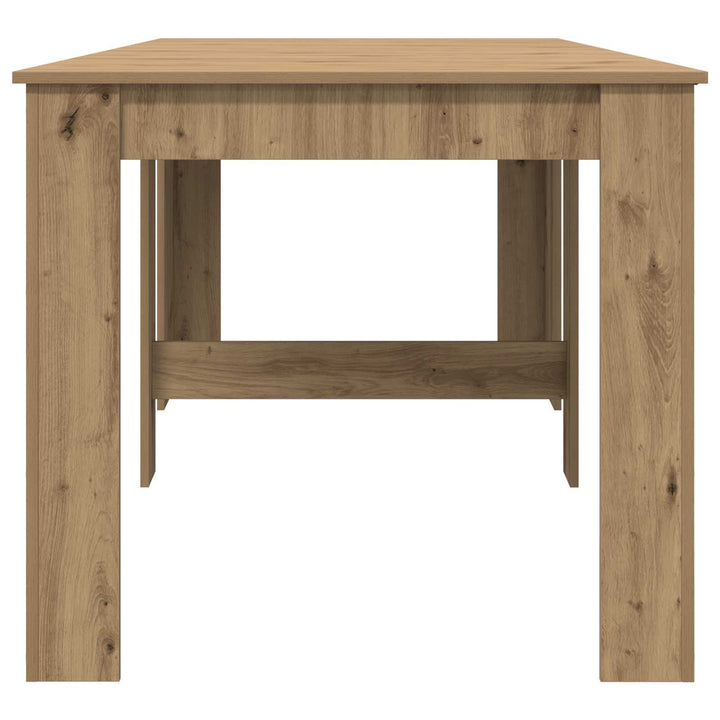 Spisebord 240 x 85 x 75 cm Konstrueret træ Artisan-eg