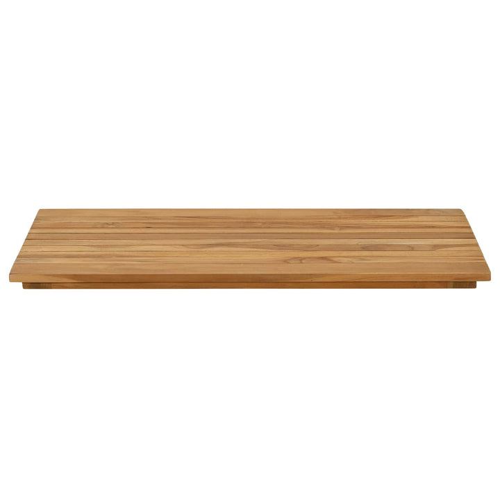 Bordplade 80 x 40 x 3,5 cm Rektangulær Massiv Teaktræ