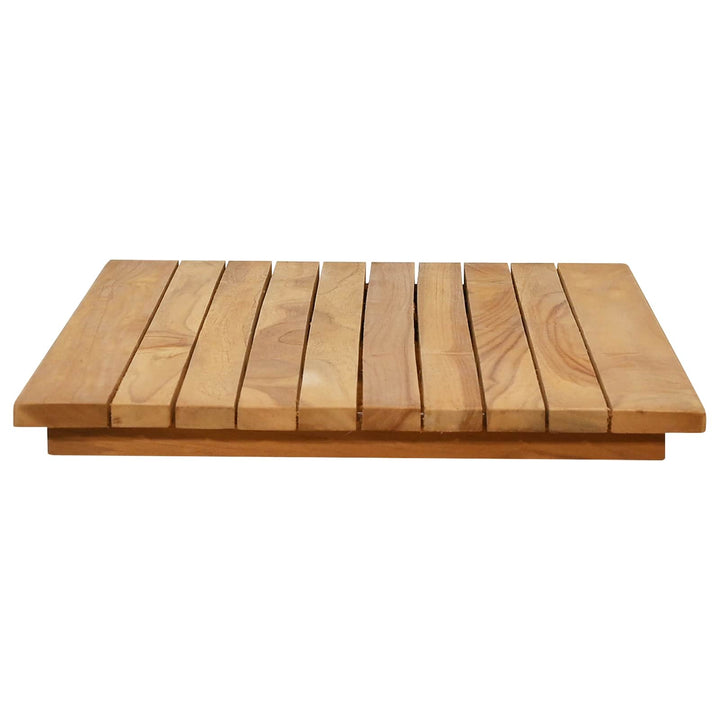 Bordplade 80 x 40 x 3,5 cm Rektangulær Massiv Teaktræ