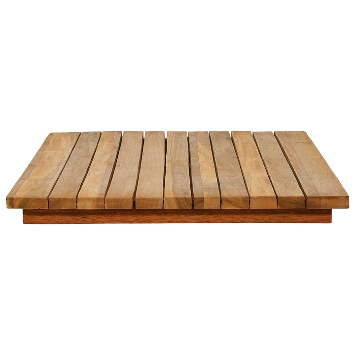 Bordplade 90 x 45 x 3,5 cm Rektangulær Massiv Teaktræ