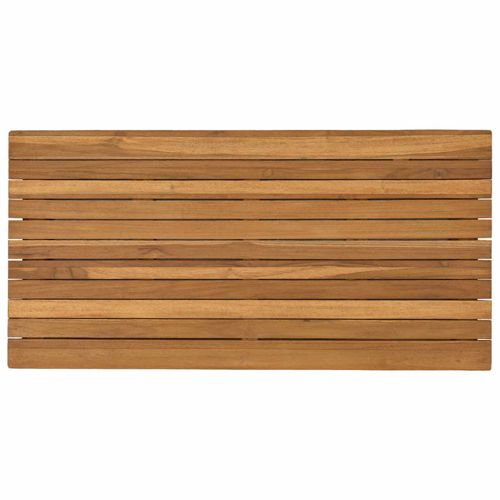 Bordplade 90 x 45 x 3,5 cm Rektangulær Massiv Teaktræ