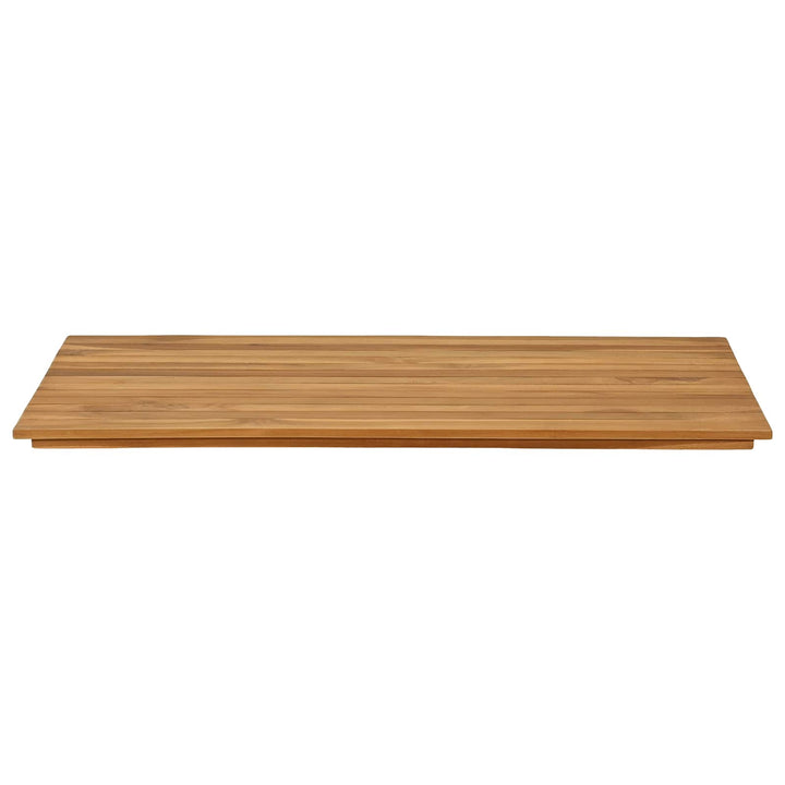 Bordplade 100 x 50 x 3,5 cm Rektangulær Massiv Teaktræ