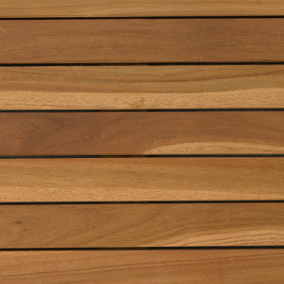 Bordplade 100 x 50 x 3,5 cm Oval Massiv Teaktræ Naturfarvet