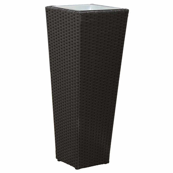 Udendørs Sæt 3 pcs Sort Metal
