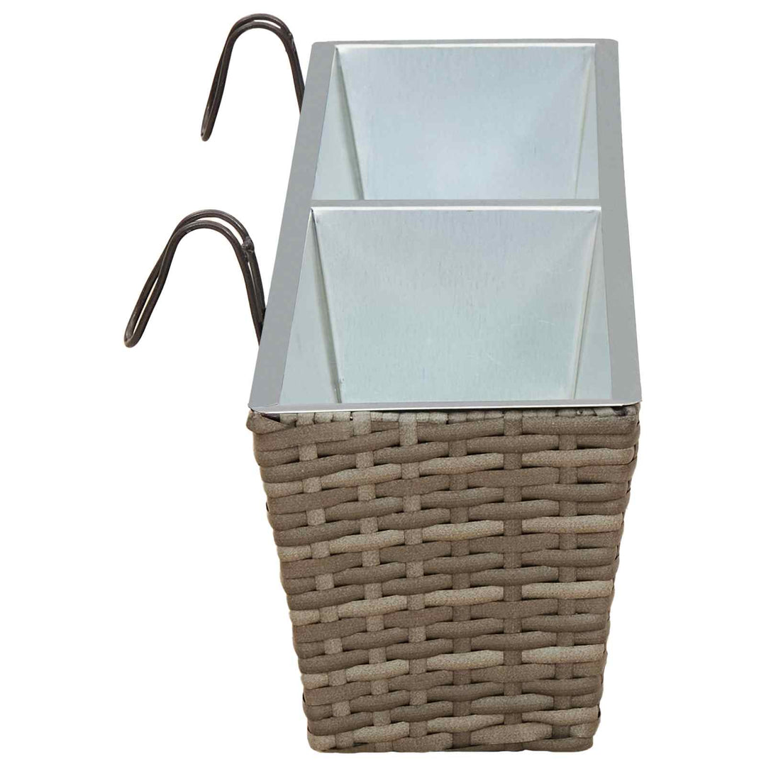 Gelænder 2 pcs 80 x 17 x 17 cm Metal