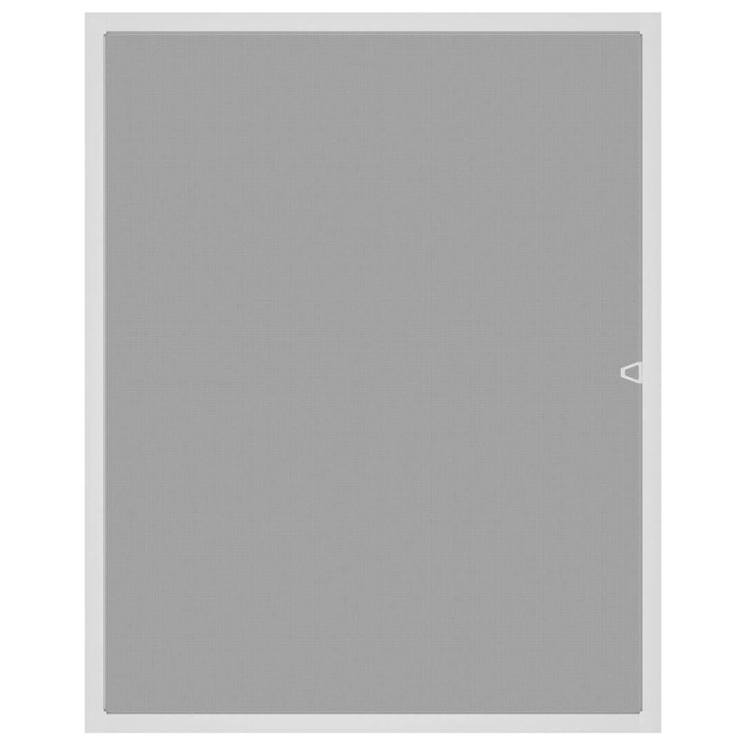 Insektnet til vinduer Hvid 110 x 130 cm Aluminium og glasfiber